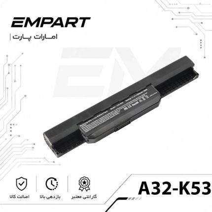 باتری لپ تاپ ایسوس ASUS K53 A32-K53