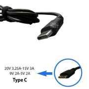 آداپتور لپ تاپ لنوو 65W Type C