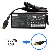 آداپتور لپ تاپ لنوو 20V 6.7A USB