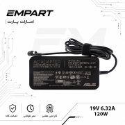 آداپتور لپ تاپ ایسوس ASUS Slim 19V 6.32A