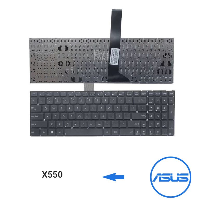 کیبورد لپ تاپ ASUS X550 کیبورد لپ تاپ ASUS X550