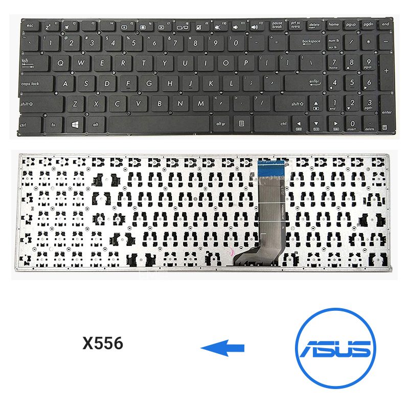 کیبورد لپ تاپ ASUS X556 کیبورد لپ تاپ ASUS X556