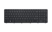 کیبورد لپ تاپ اچ پی HP Pavilion 15-N مشکی-اینتر کوچک-بافریم