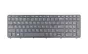 کیبورد لپ تاپ اچ پی HP ZBook 15-G2 مشکی- اینترکوچک- بافریم