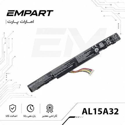 باتری لپ تاپ ایسر ACER E5-575 AL15A32 ( سوکت چپ )