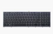 کیبورد لپ تاپ اچ پی HP ZBook STUDIO 15-G3 با بک لایت - بدون موس