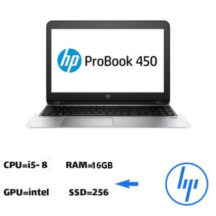 لپ تاپ استوک اچ‌ پی HP PROBOOK 450 G6 GRAY