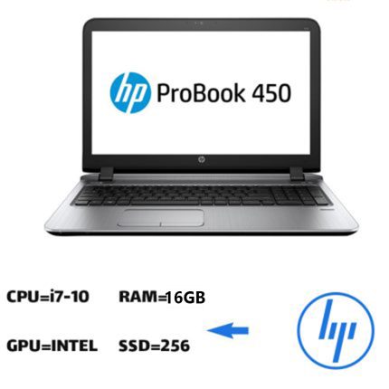 لپ تاپ استوک اچ‌ پیHP PROBOOK 450 G7